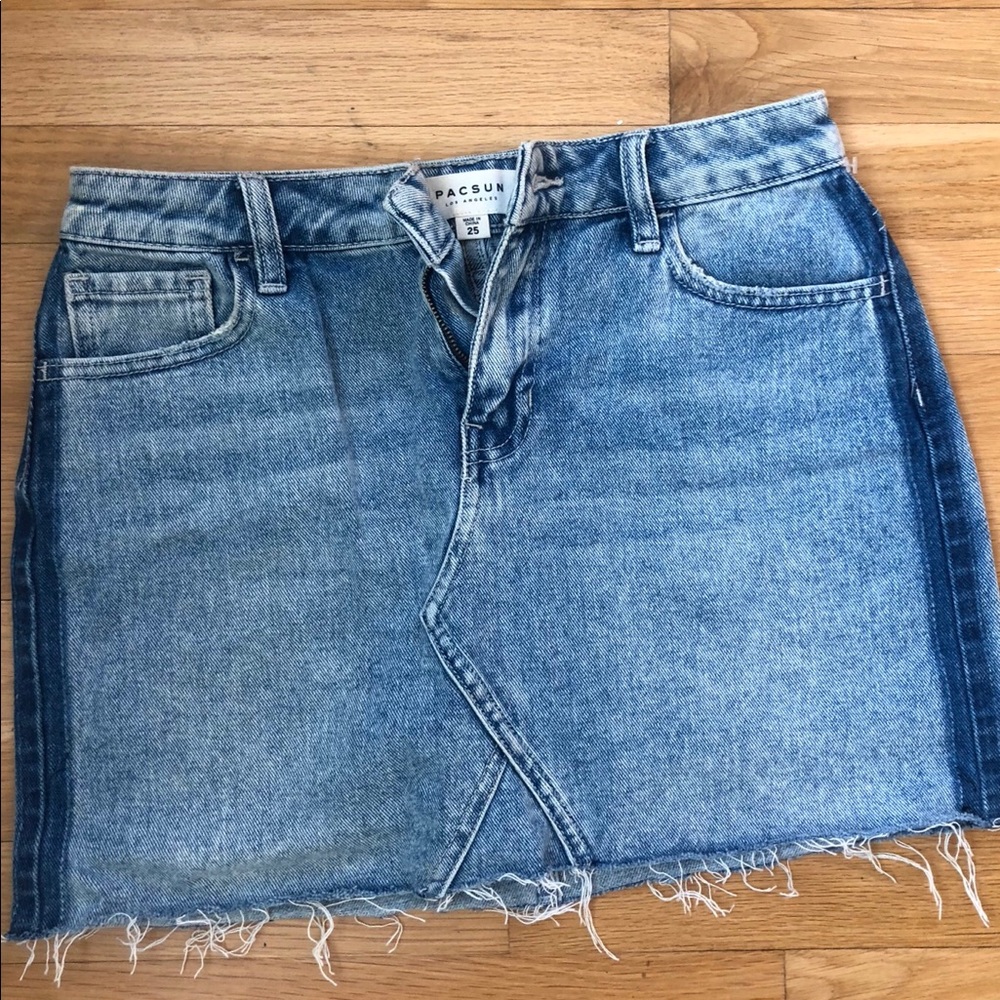 Pacsun Jean Skirt
